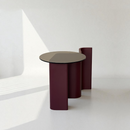 Flow Side Table – Burgundy