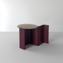 Flow Side Table – Burgundy