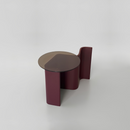 Flow Side Table – Burgundy