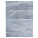 Gray 4x12 Honed Subway Bardiglio Nuvolato Marble Tile (15 pack, 5 sq ft/case)