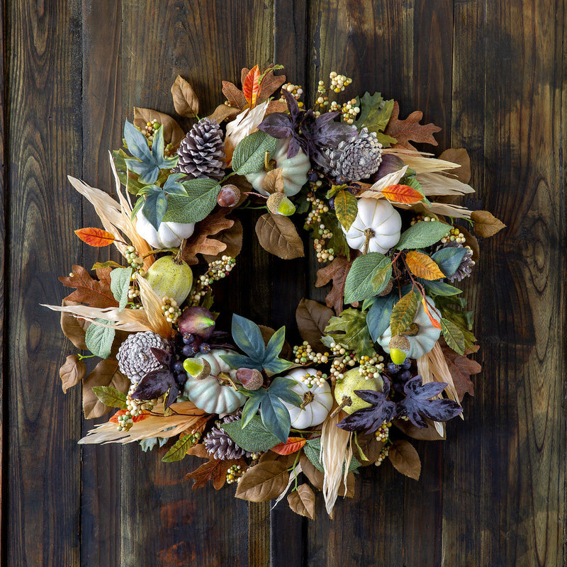 Lovecup Hudson Valley Harvest Wreath L052