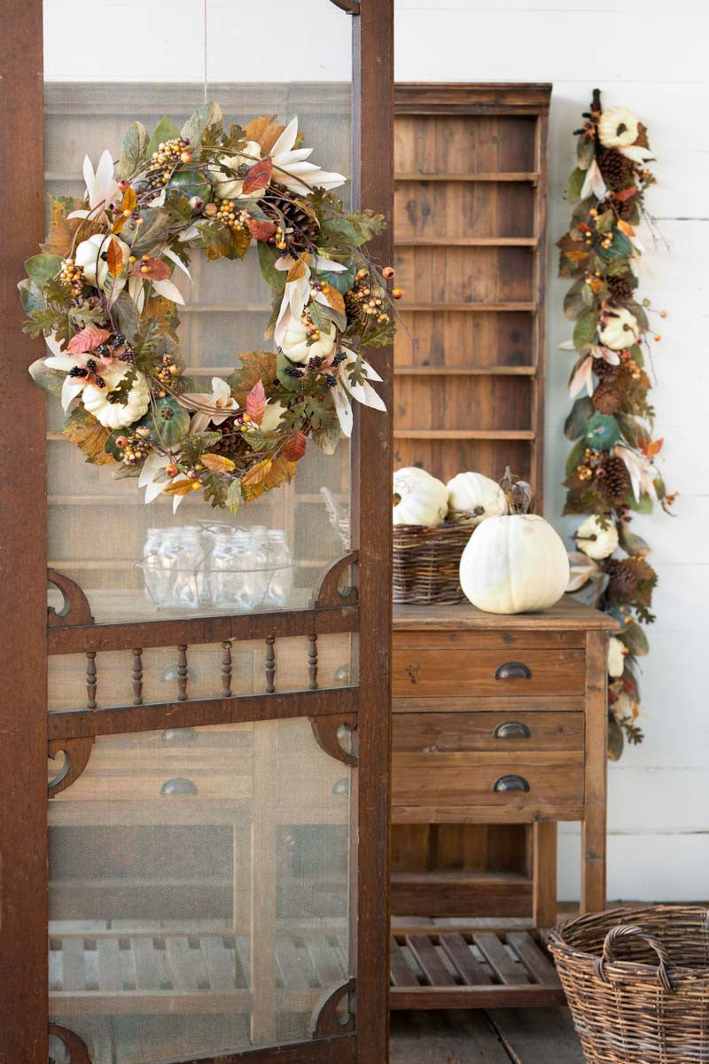 Lovecup Fall Moonlight Wreath, Large L036