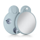 Lighted Compact Mirror with Magnification & Retractable Suction Cups