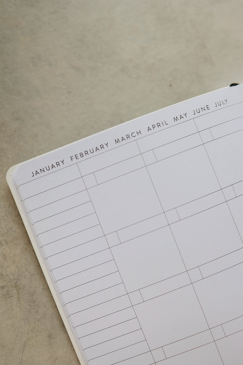 5x8 Undated Planner - Checkers Edition