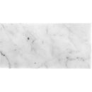 White 12x24 Honed Field Bianco Carrara Marble Tile (5 pack, 10 sq ft/case)
