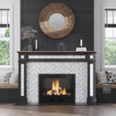 White 0.5x12 Honed Bianco Carrara Pencil Marble Tile Trim (10 pack, 0.5 sq ft/case)