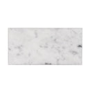 White 3x6 Polished Subway Bianco Carrara Marble Tile (40 pack, 5 sq ft/case)