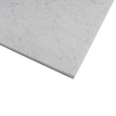 White 12x24 Polished Field Bianco Carrara Marble Tile (5 pack, 10 sq ft/case)