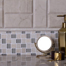 Beige 3x6 Polished Beveled Subway Crema Marfil Marble Tile (40 pack, 5 sq ft/case)