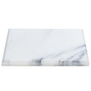 White 3x6 Marble Polished Beveled Subway Tile (40 pack, 5 sq ft/case) - Sample