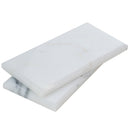 White 3x6 Marble Polished Beveled Subway Tile (40 pack, 5 sq ft/case) - Sample