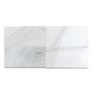 White 3x6 Polished Subway Calacatta Gold Marble Tile (40 pack, 5 sq ft/case)