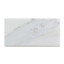 White 3x6 Polished Subway Calacatta Gold Marble Tile (40 pack, 5 sq ft/case)