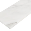 White 4x12 Honed Subway Calacatta Gold Marble Tile (15 pack, 5 sq ft/case)