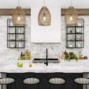 White 4x12 Polished Subway Calacatta Gold Marble Tile (15 pack, 5 sq ft/case)