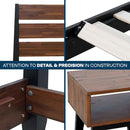 [Buy 1 Get 1] Emery Solid Wood Bed Frame & Nightstand by Megsu