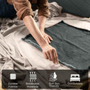 Acacia Astoria Upholstered Solid Wood Bed Frame for Elegant Bedrooms