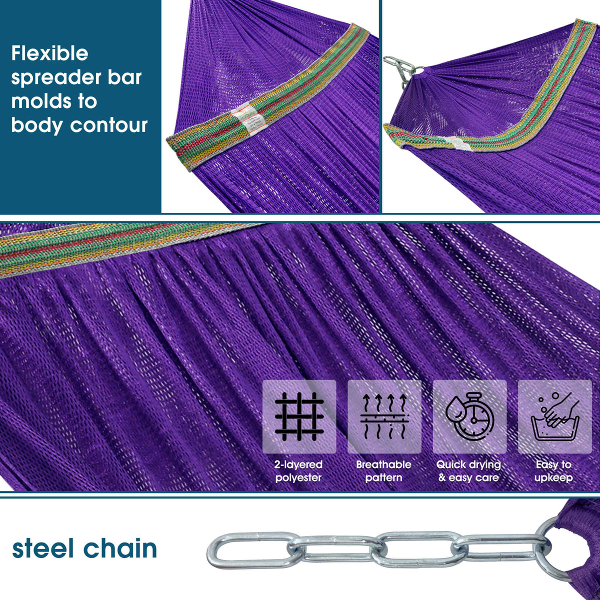 Tranquillo Original Collapsible Hammock with Stand for Ultimate Relaxation, photo 17 of 44