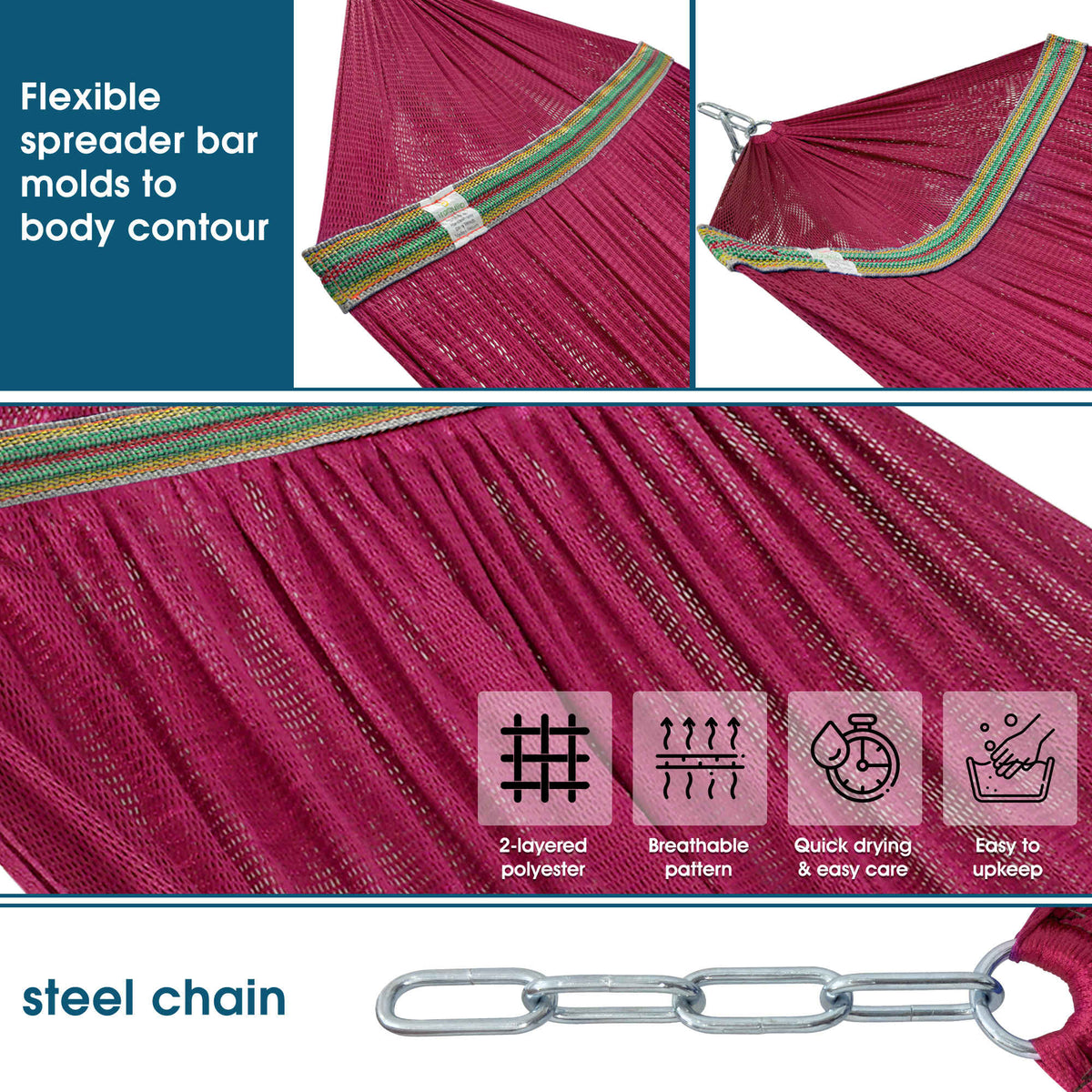 Tranquillo Original Collapsible Hammock with Stand for Ultimate Relaxation, photo 10 of 44