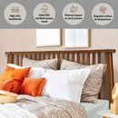 Acacia Kaylin Deluxe Wood Platform Bed Frame for Stylish Bedrooms