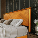 Panthera Solid Wood Bed Frame With Headboard by Megsu