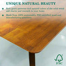 Acacia Verve 48" Solid Wood Dining Table - Ideal Kitchen Table for 4 by Megsu