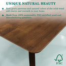 Acacia Verve 48" Solid Wood Dining Table - Ideal Kitchen Table for 4 by Megsu