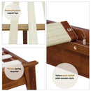 Acacia Kaylin Deluxe Wood Platform Bed Frame for Stylish Bedrooms
