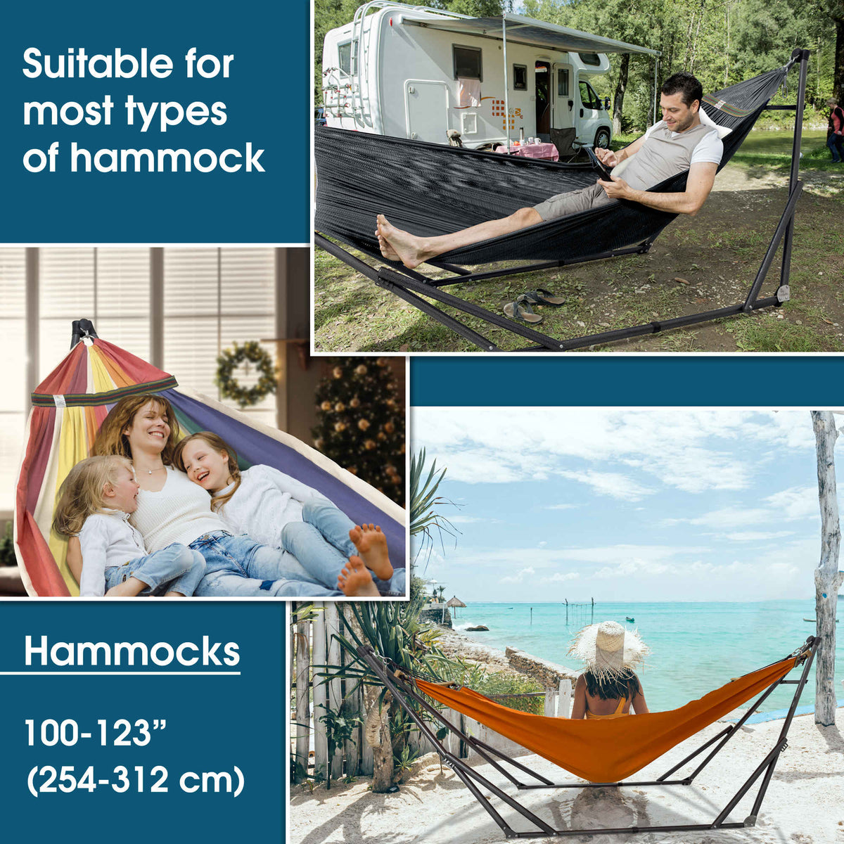 Tranquillo Original Collapsible Hammock with Stand for Ultimate Relaxation, photo 40 of 44