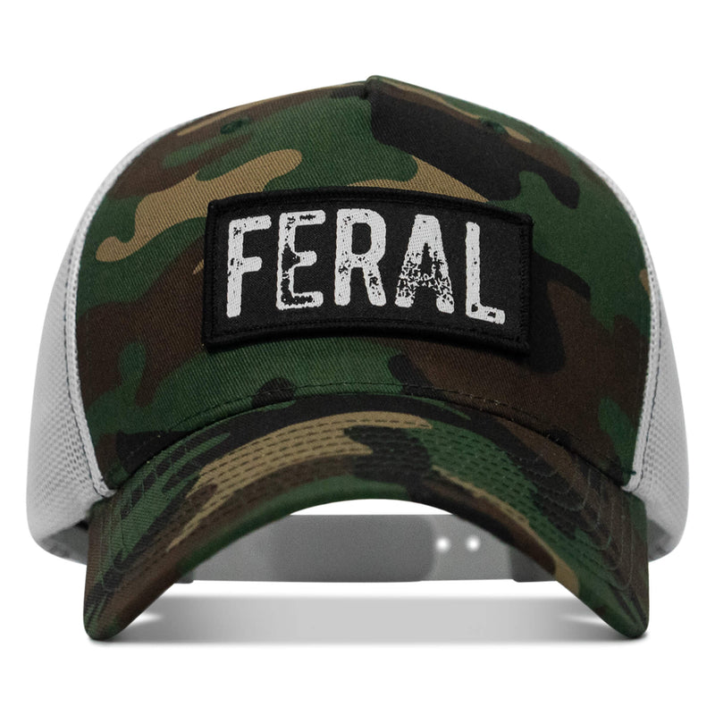 Feral Vintaged Patch Snapback Hat