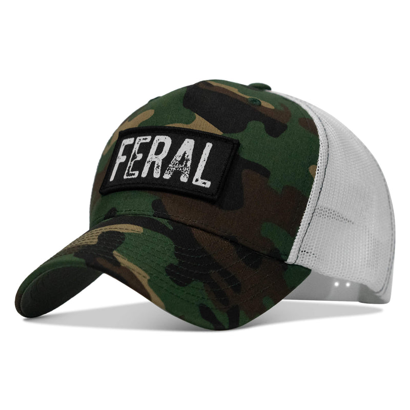 Feral Vintaged Patch Snapback Hat