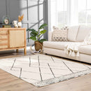 Keone Black & White Thick Rug