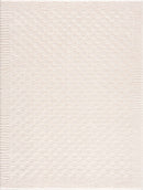 Leryn Ivory Checkered Area Rug