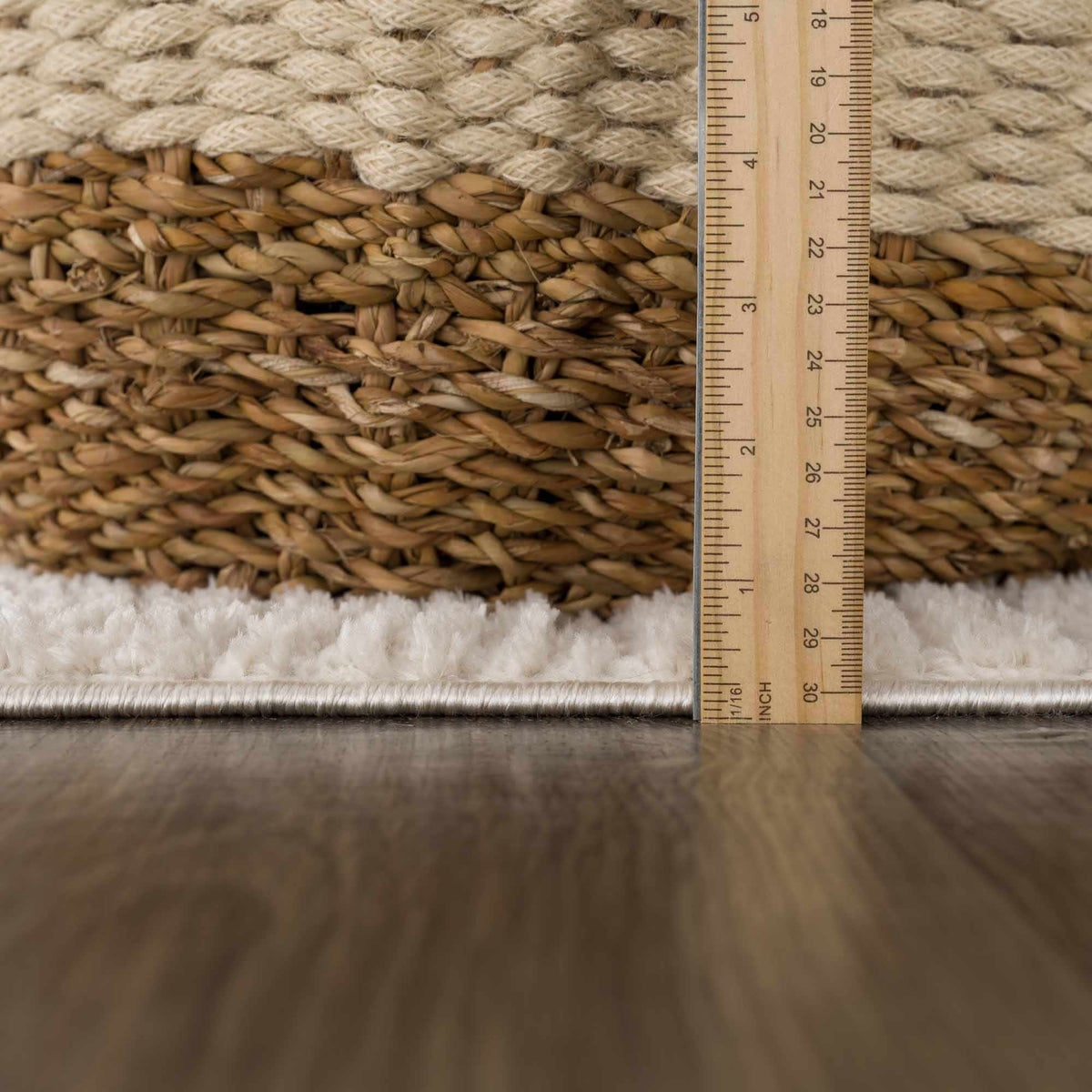 Leryn Ivory Checkered Area Rug, photo 11 of 16