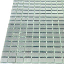 Silver 12x12 Glossy Uniform Square Glass Mosaic Tile (20 pack, 18.69 sq ft/case)