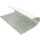Silver 12x12 Glossy Uniform Square Glass Mosaic Tile (20 pack, 18.69 sq ft/case) - Sample
