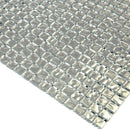 Cloud Silver 12x12 Glossy Uniform Square Glass Mosaic Tile (20 pack, 18.69 sq ft/case)