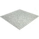 Cloud Silver 12x12 Glossy Uniform Square Glass Mosaic Tile (20 pack, 18.69 sq ft/case) - Sample