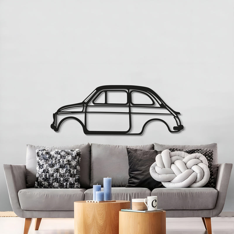 500 Metal Car Wall Art - MT0836