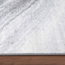 Modern Area Rug Fiesta with Artistic Waves in Grey Tones