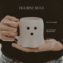 Black Ghost 12 oz Figural Coffee Mug by Sweet Water Decor