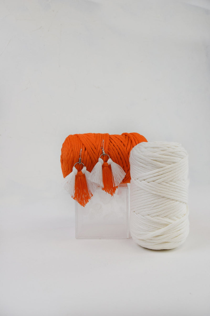 COTTON - VISCOSE ROLL 4 MM - CITRUS COLOR | LIMITED EDITION