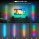 RGBCW Corner Floor Lamp - Golden by EP Designlab LLC
