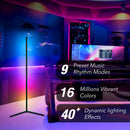 RGB Corner Floor Lamp, Support App, Music Sync by EP Designlab LLC