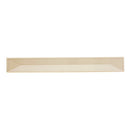 Soft Dove Gray 2x16 Glossy Ceramic Deco Subway Tile (50 pack,10.76 sq ft/case)