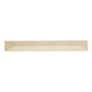 Soft Dove Gray 2x16 Glossy Ceramic Deco Subway Tile (50 pack,10.76 sq ft/case) - Sample