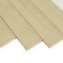 Soft Olive 2x16 Glossy Ceramic Deco Subway Tile (50 pack,10.76 sq ft/case)