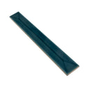 Emerald Petrol Blue 2x16 Glossy Ceramic Deco Subway Tile (50 pack,10.76 sq ft/case) - Sample