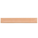 Powder Pink 2x16 Glossy Ceramic Deco Subway Tile (50 pack,10.76 sq ft/case)