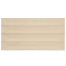 Alabaster Beige 2x16 Glossy Ceramic Deco Subway Tile (50 pack,10.76 sq ft/case)